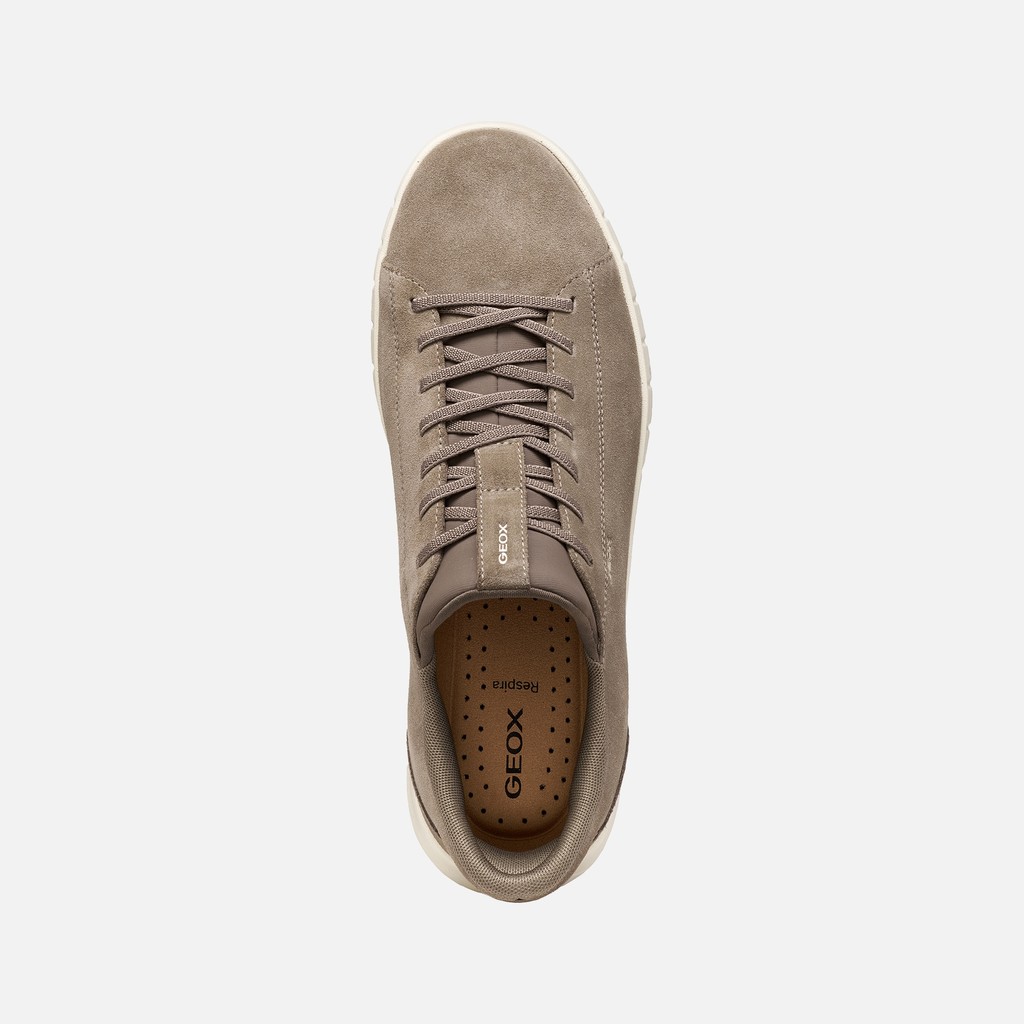 Baskets slip in FLEXTRIDE PLUS HOMME Taupe - image number 5 | GEOX