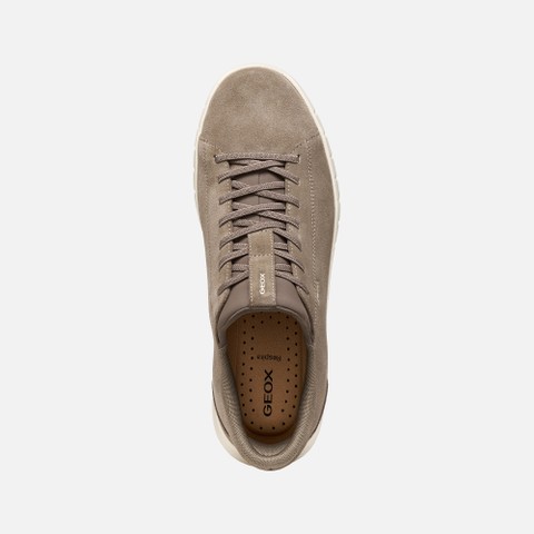 Baskets slip in FLEXTRIDE PLUS HOMME Taupe - image number 5 | GEOX