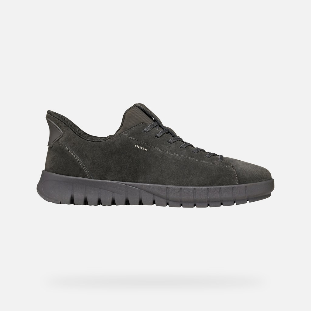 Slip in sneakers FLEXTRIDE PLUS MAN Moka - image number 1 | GEOX