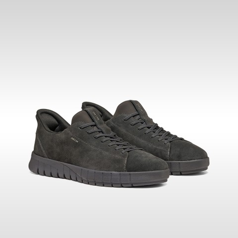 Slip in sneakers FLEXTRIDE PLUS MAN Moka - image number 7 | GEOX