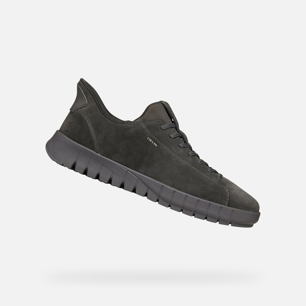 Slip in sneakers FLEXTRIDE PLUS MAN Moka - image number 0 | GEOX
