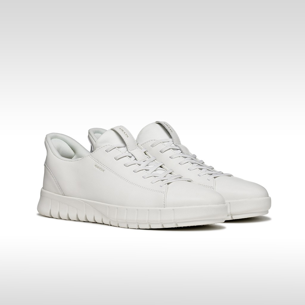 Slip in sneakers FLEXTRIDE PLUS MAN White - image number 8 | GEOX