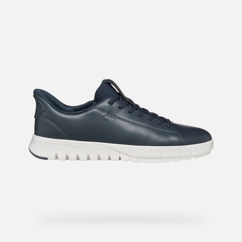Slip in sneakers FLEXTRIDE PLUS MAN Navy - image number 1 | GEOX
