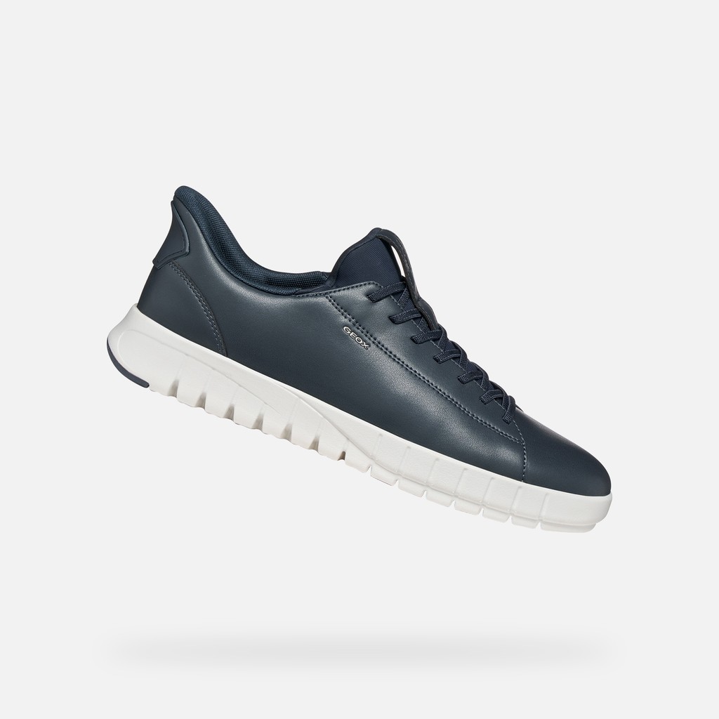 Slip in sneakers FLEXTRIDE PLUS MAN Navy - image number 0 | GEOX