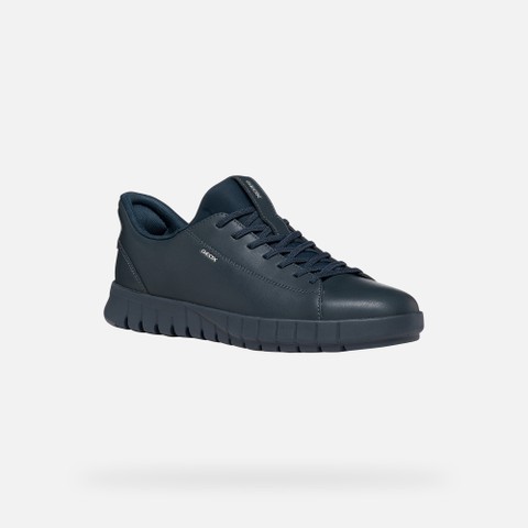 Slip in sneakers FLEXTRIDE PLUS MAN Navy - image number 2 | GEOX