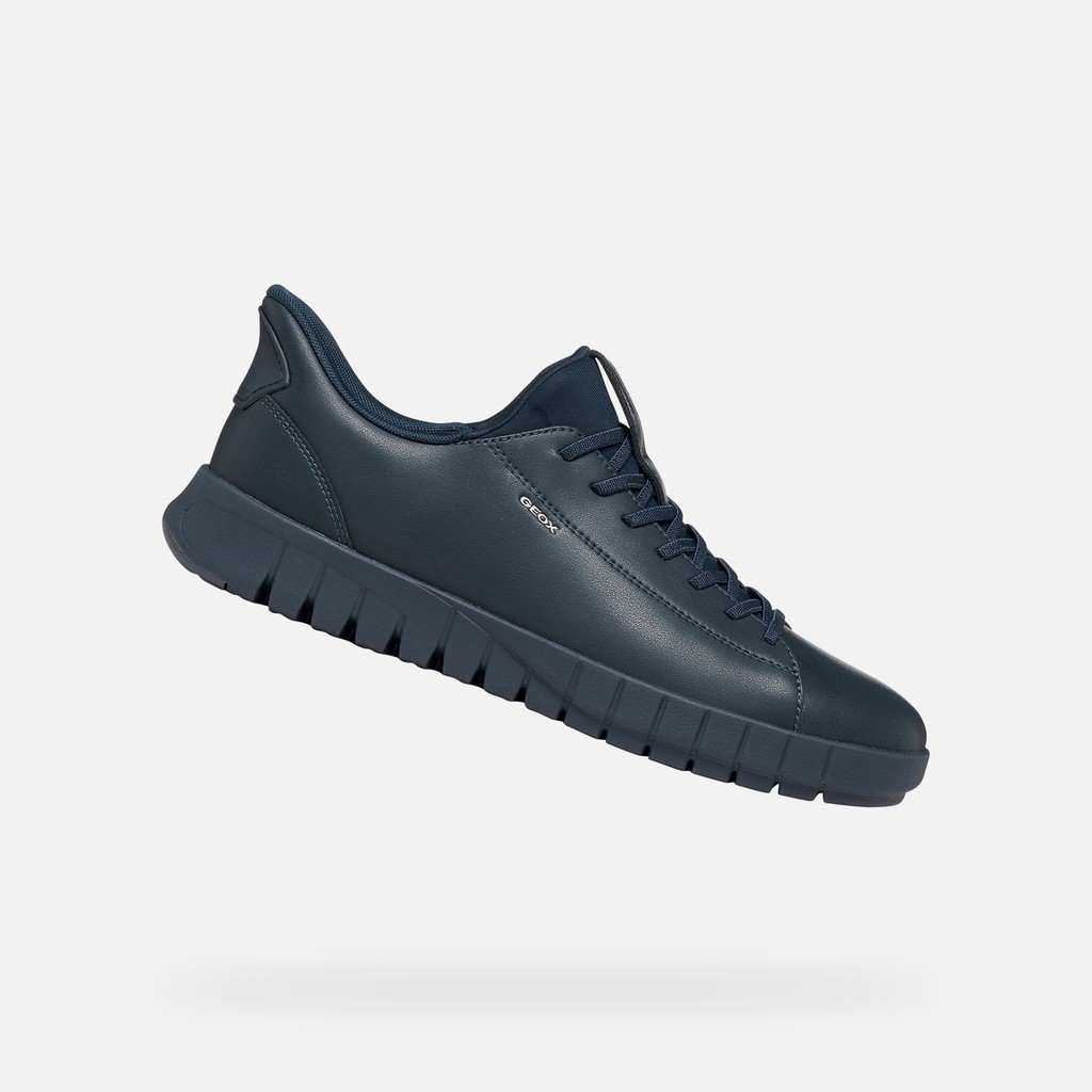 Slip in sneakers FLEXTRIDE PLUS MAN Navy - image number 0 | GEOX