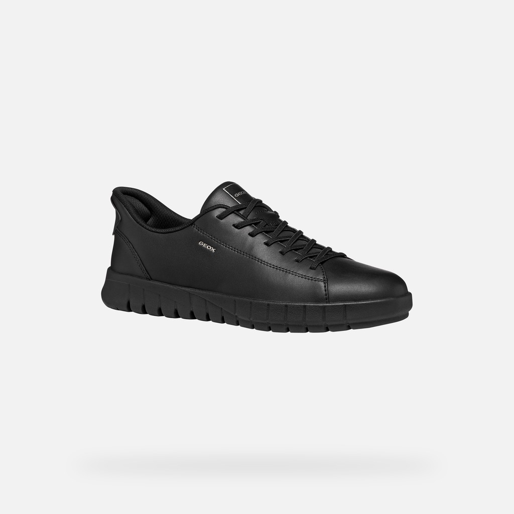 Slip in sneakers FLEXTRIDE PLUS MAN Black - image number 2 | GEOX