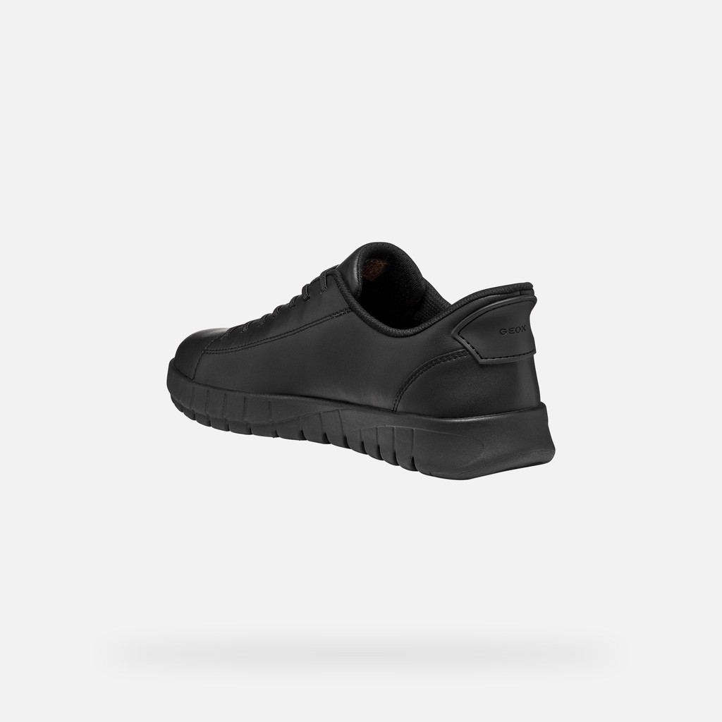 Slip in sneakers FLEXTRIDE PLUS MAN Black - image number 3 | GEOX