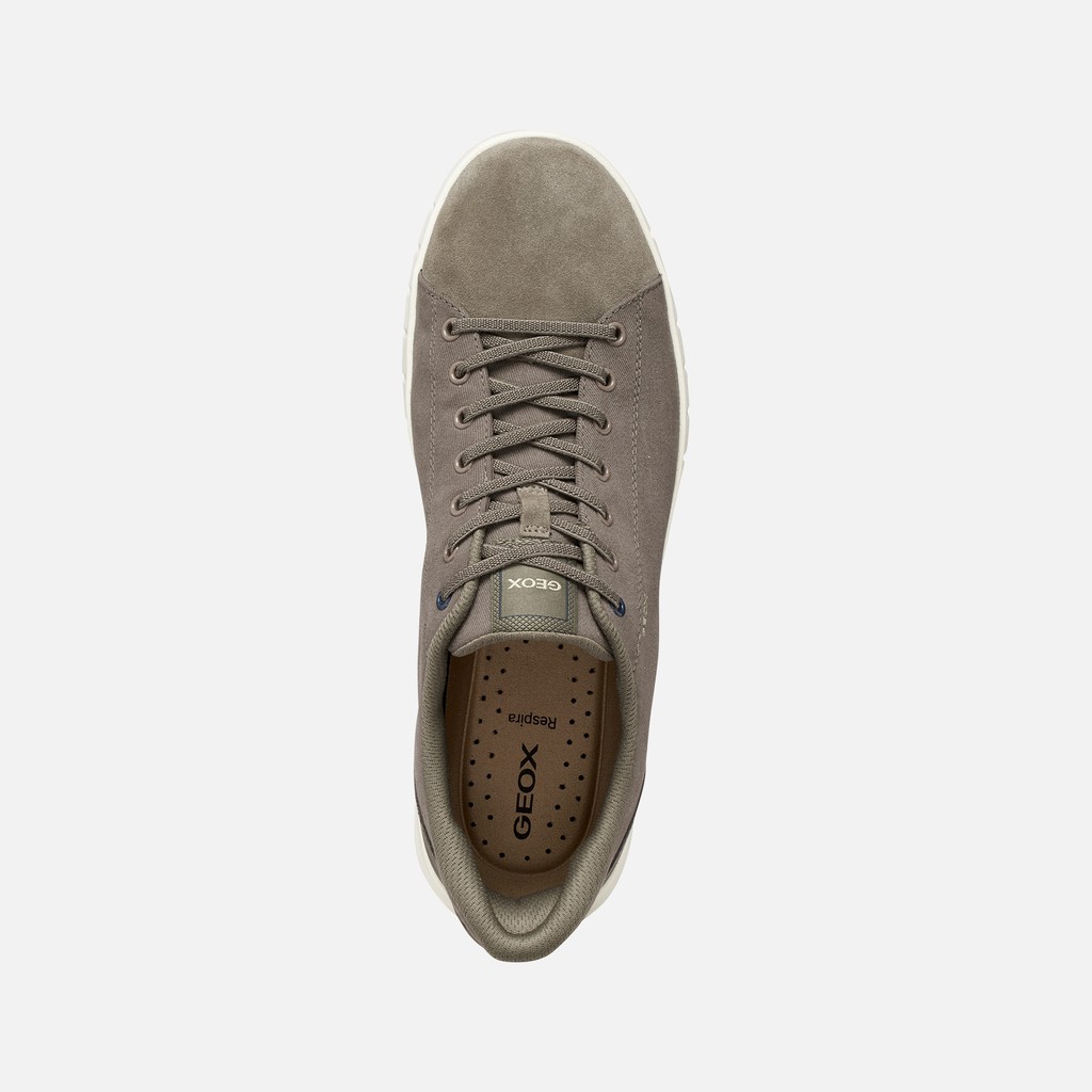 Baskets slip in FLEXTRIDE PLUS HOMME Taupe - image number 5 | GEOX