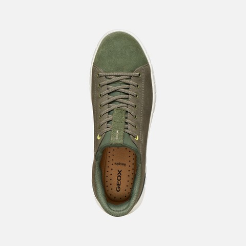 Slip in sneakers FLEXTRIDE PLUS MAN Light Olive Green - image number 5 | GEOX