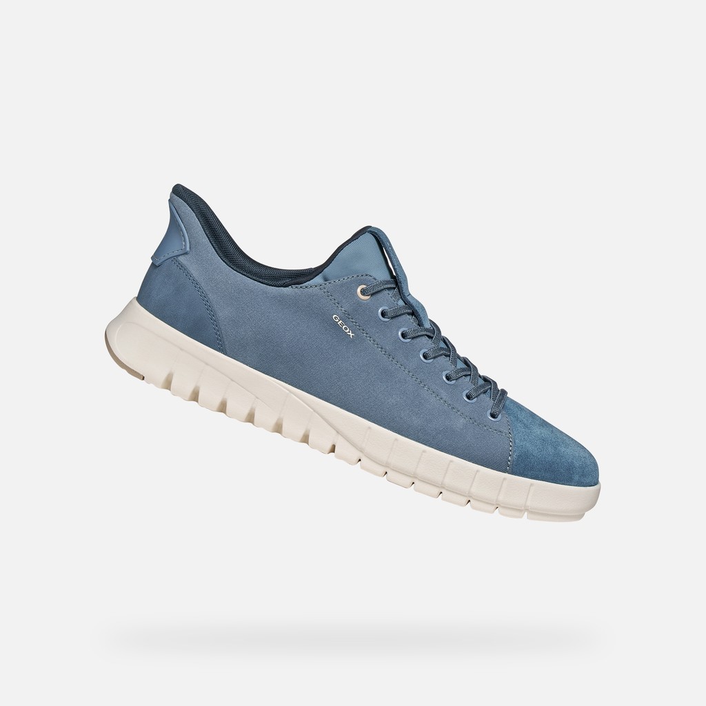 Slip in sneakers FLEXTRIDE PLUS MAN Jeans - image number 0 | GEOX