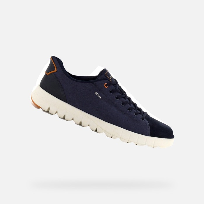 Slip in sneakers FLEXTRIDE PLUS MAN Navy | GEOX