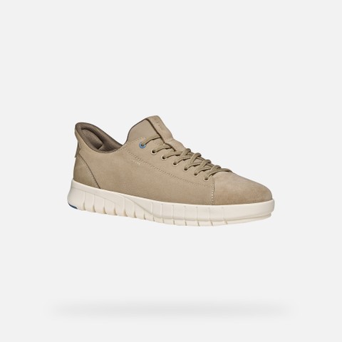 Slip in sneakers FLEXTRIDE PLUS MAN Sand - image number 3 | GEOX