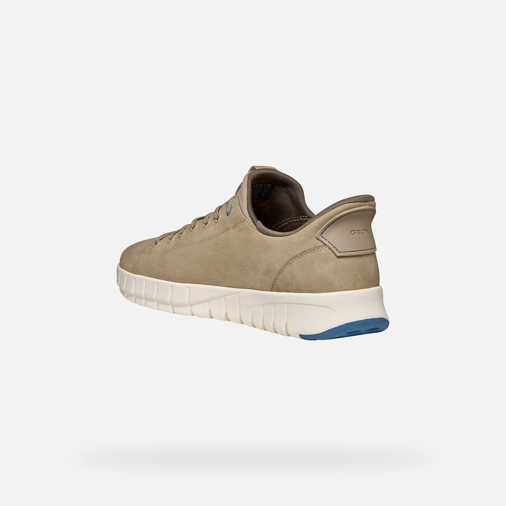 Slip in sneakers FLEXTRIDE PLUS MAN Sand - image number 4 | GEOX
