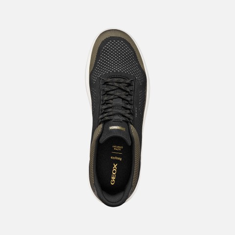 Slip in sneakers SPHERICA PLUS MAN Black/Military - image number 5 | GEOX