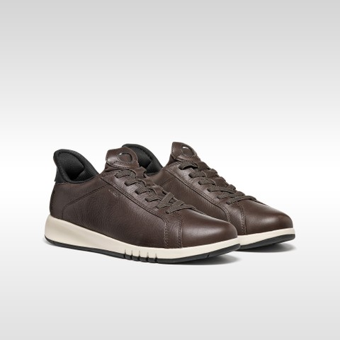 Slip in sneakers AERANTIS PLUS MAN Coffee - image number 1 | GEOX