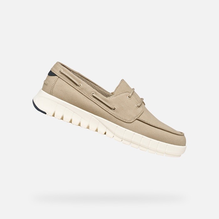 Mocassins bateau FLEXTRIDE HOMME Beige | GEOX