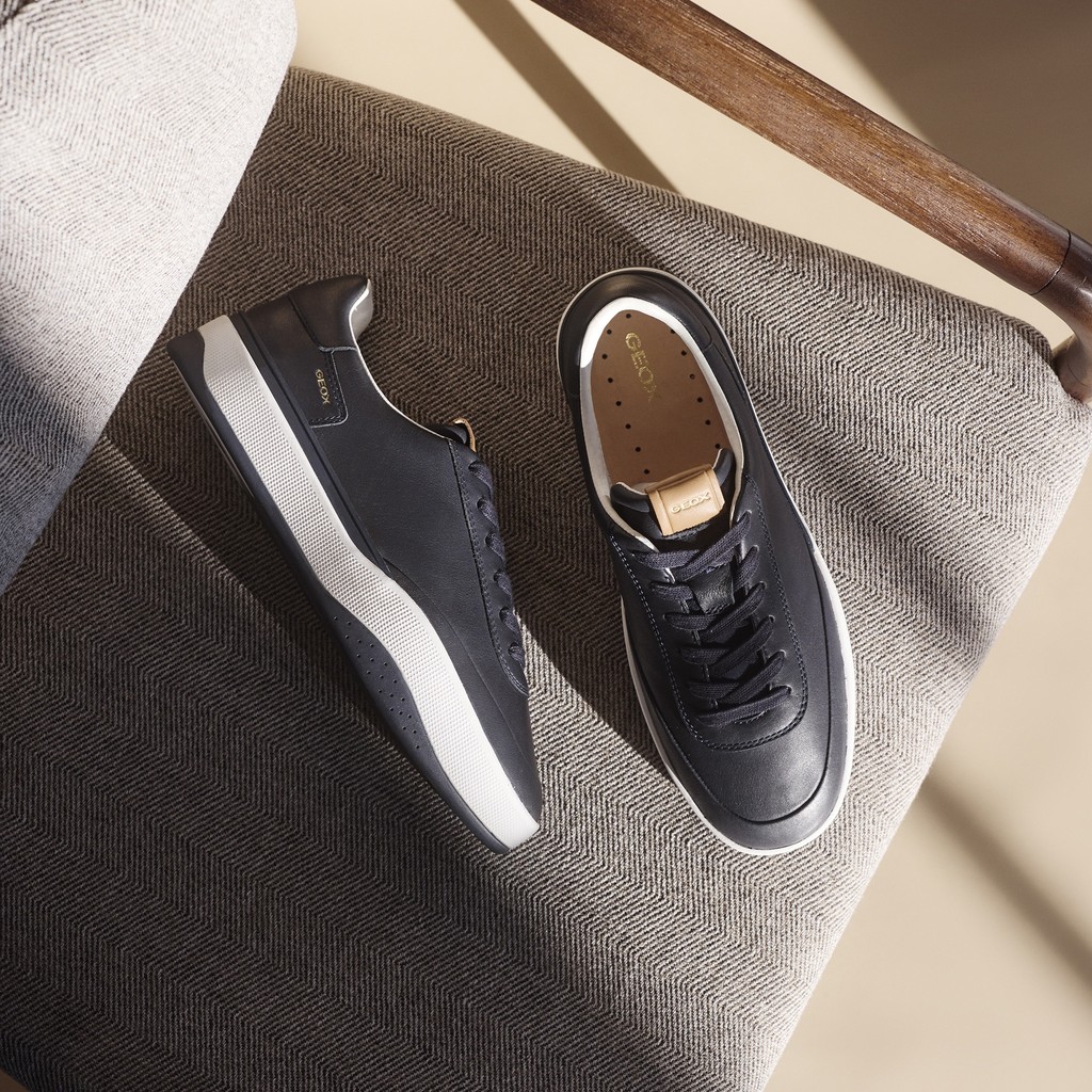 Low top sneakers DYNAMIA MAN Navy - image number 1 | GEOX