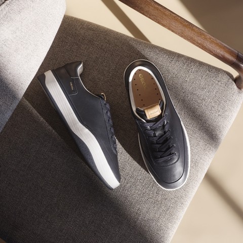 Low top sneakers DYNAMIA MAN Navy - image number 1 | GEOX