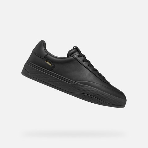 Leather sneakers DYNAMIA MAN Black | GEOX