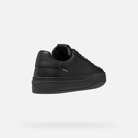 Leather sneakers DYNAMIA MAN Black - image number 4 | GEOX