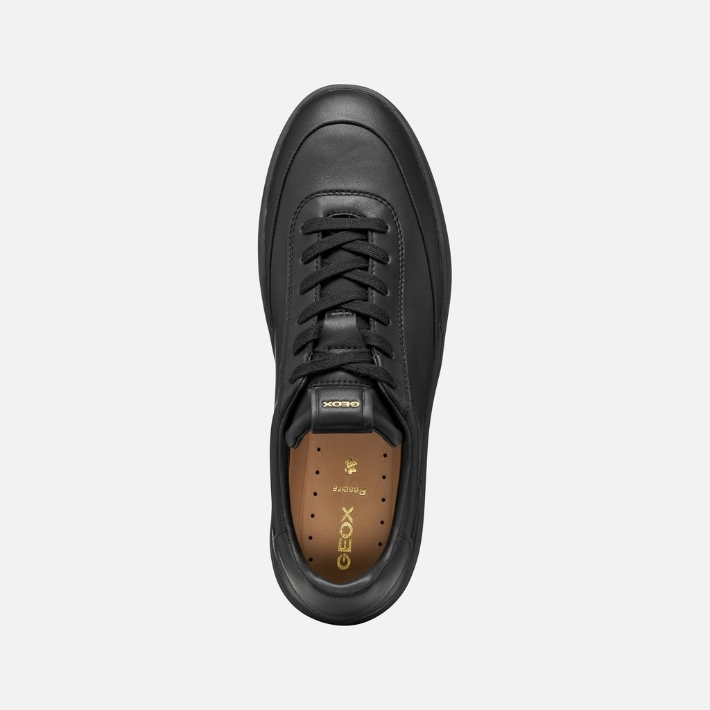 Leather sneakers DYNAMIA MAN Black - image number 5 | GEOX