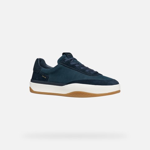 Leather sneakers DYNAMIA MAN Navy - image number 2 | GEOX