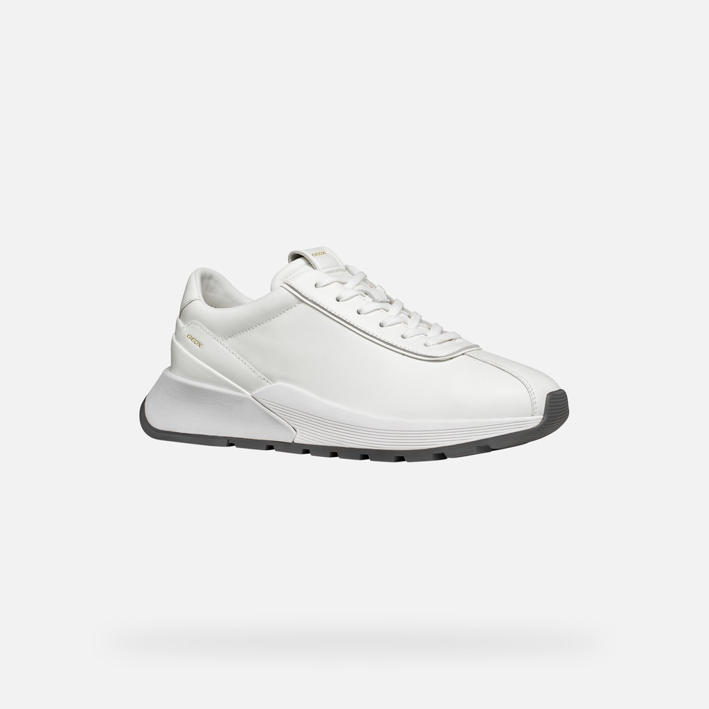Low top sneakers METROPOLI MAN White - image number 2 | GEOX
