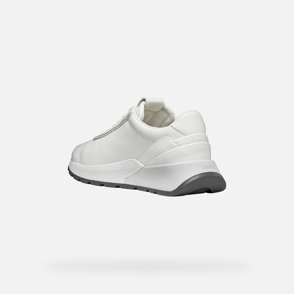Low top sneakers METROPOLI MAN White - image number 3 | GEOX