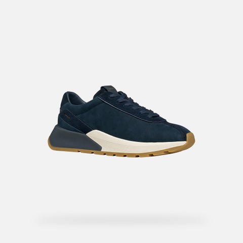 Low top sneakers METROPOLI MAN Navy - image number 2 | GEOX