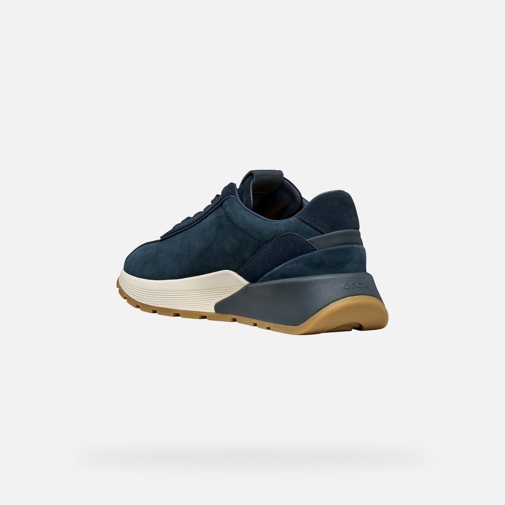 Low top sneakers METROPOLI MAN Navy - image number 3 | GEOX