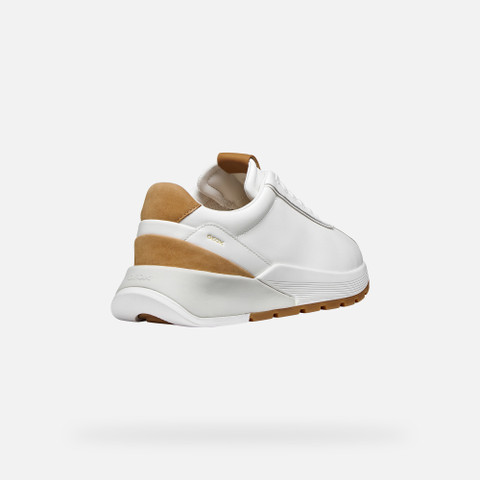 Low top sneakers METROPOLI MAN White/Natural - image number 4 | GEOX
