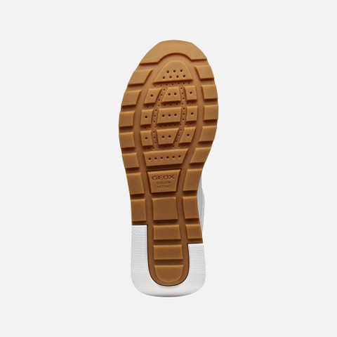 Low top sneakers METROPOLI MAN White/Natural - image number 6 | GEOX