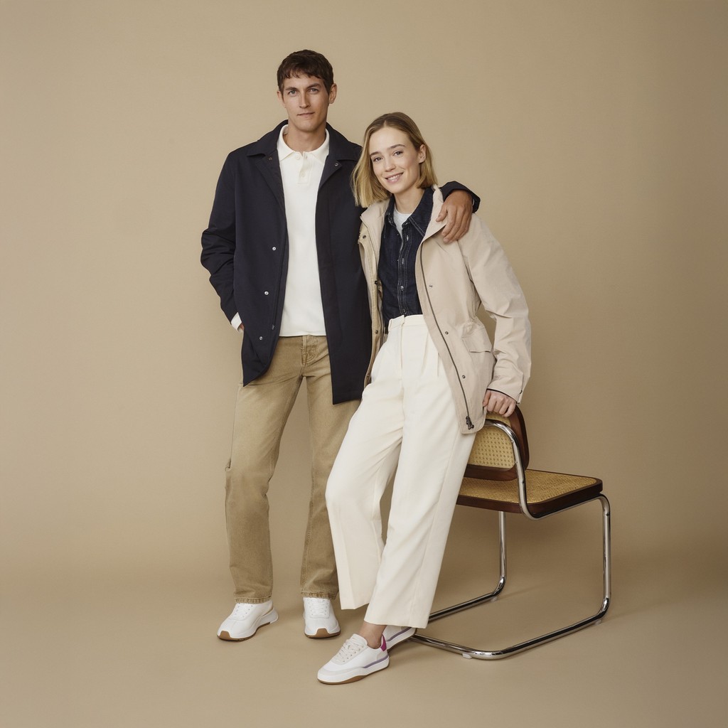 Baskets basse METROPOLI HOMME Blanc/Cuir - image number 14 | GEOX