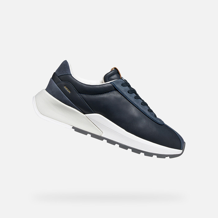 Low top sneakers METROPOLI MAN Navy/Dark Avio | GEOX