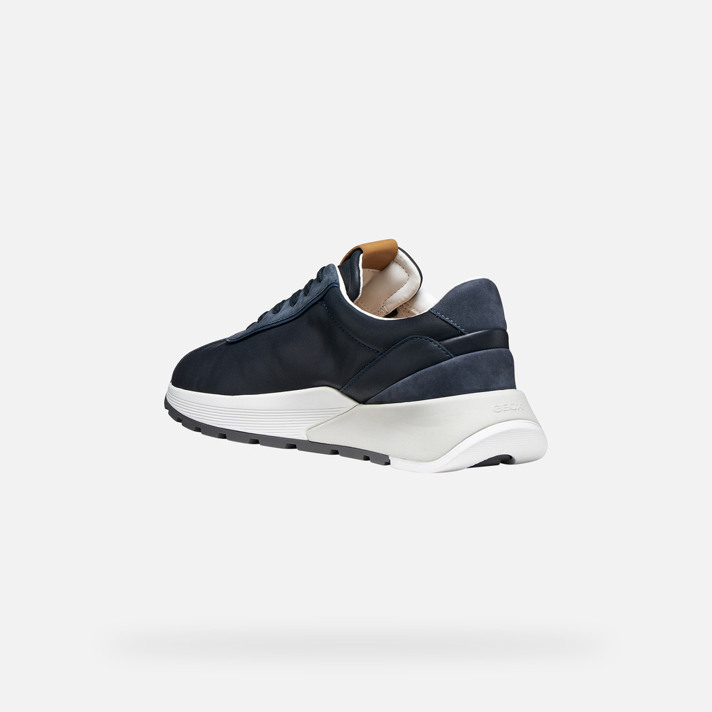 Low top sneakers METROPOLI MAN Navy/Dark Avio - image number 3 | GEOX
