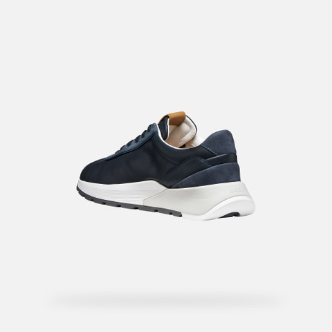 Low top sneakers METROPOLI MAN Navy/Dark Avio - image number 3 | GEOX