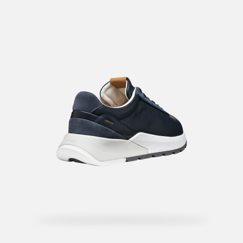 Low top sneakers METROPOLI MAN Navy/Dark Avio - image number 4 | GEOX