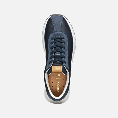 Low top sneakers METROPOLI MAN Navy/Dark Avio - image number 5 | GEOX