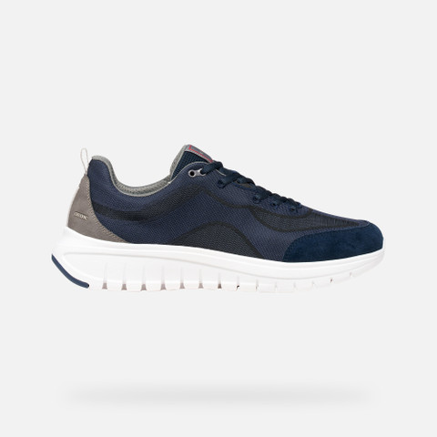 Low top sneakers FLEXTRIDE R MAN Navy - image number 1 | GEOX