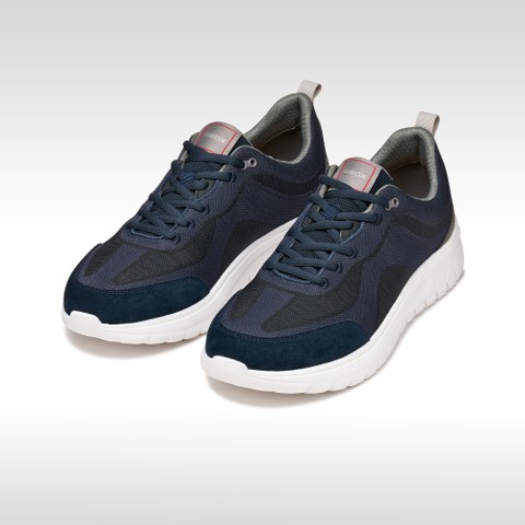 Low top sneakers FLEXTRIDE R MAN Navy - image number 2 | GEOX
