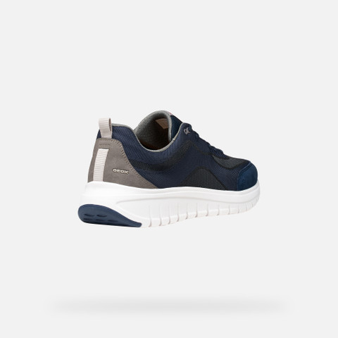 Low top sneakers FLEXTRIDE R MAN Navy - image number 4 | GEOX