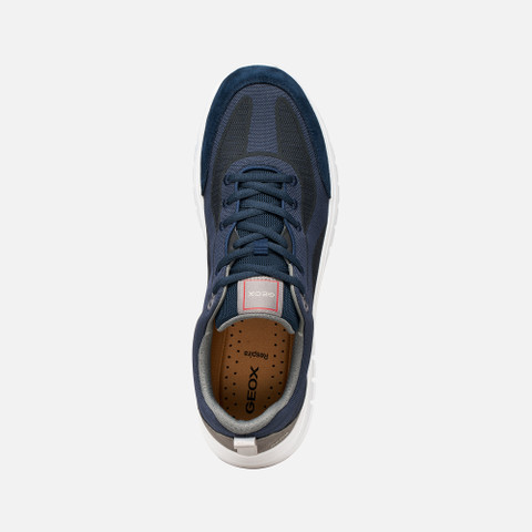 Low top sneakers FLEXTRIDE R MAN Navy - image number 5 | GEOX