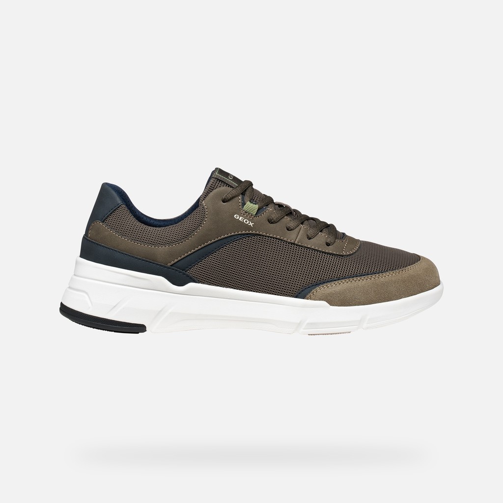 Low top sneakers VITTOUR MAN Dove grey - image number 1 | GEOX