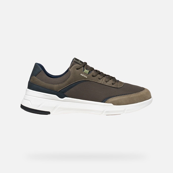 Low top sneakers VITTOUR MAN Dove grey | GEOX