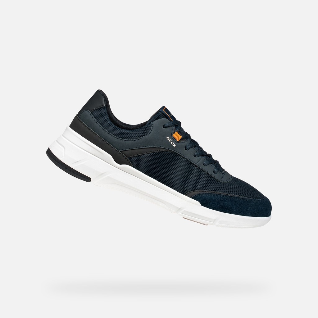 Low top sneakers VITTOUR MAN Navy - image number 0 | GEOX