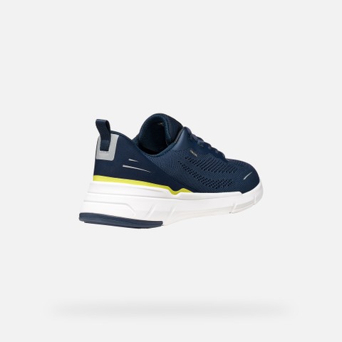 Low top sneakers VITTOUR MAN Navy - image number 4 | GEOX