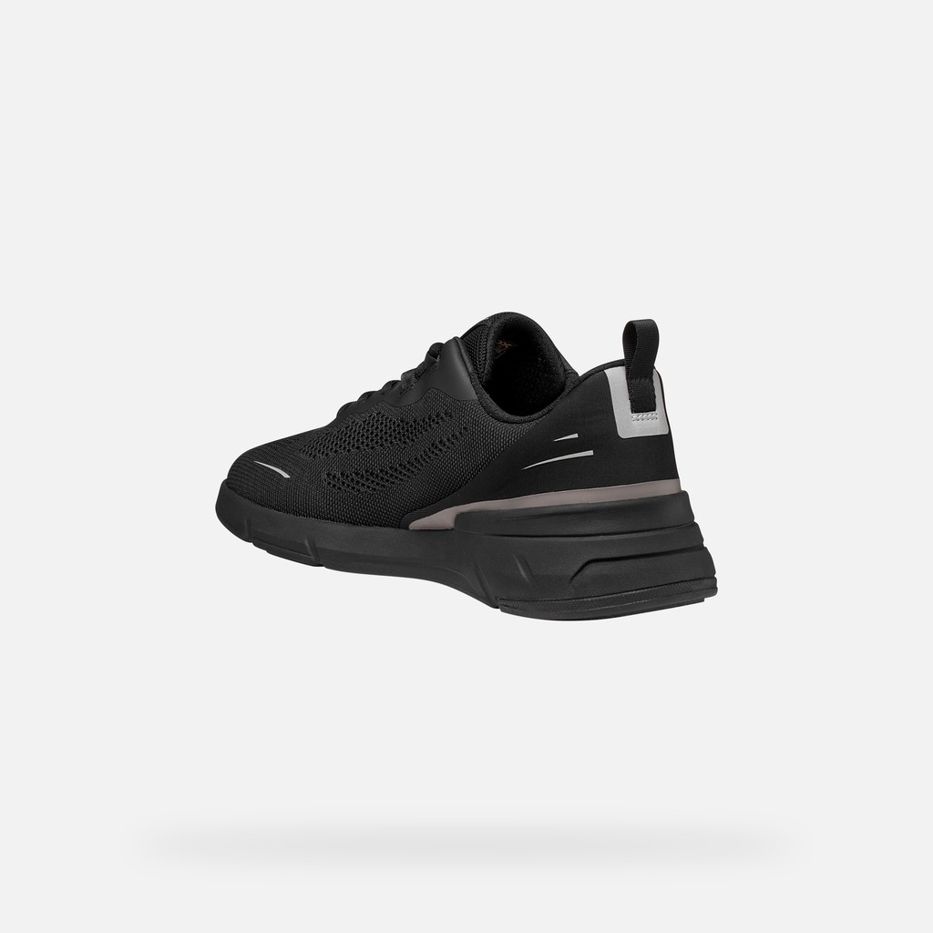Low top sneakers VITTOUR MAN Black - image number 3 | GEOX