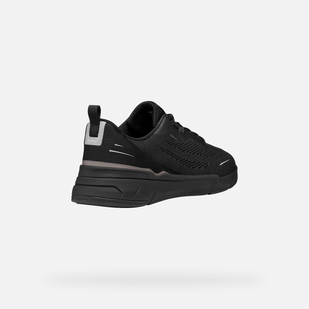 Low top sneakers VITTOUR MAN Black - image number 4 | GEOX
