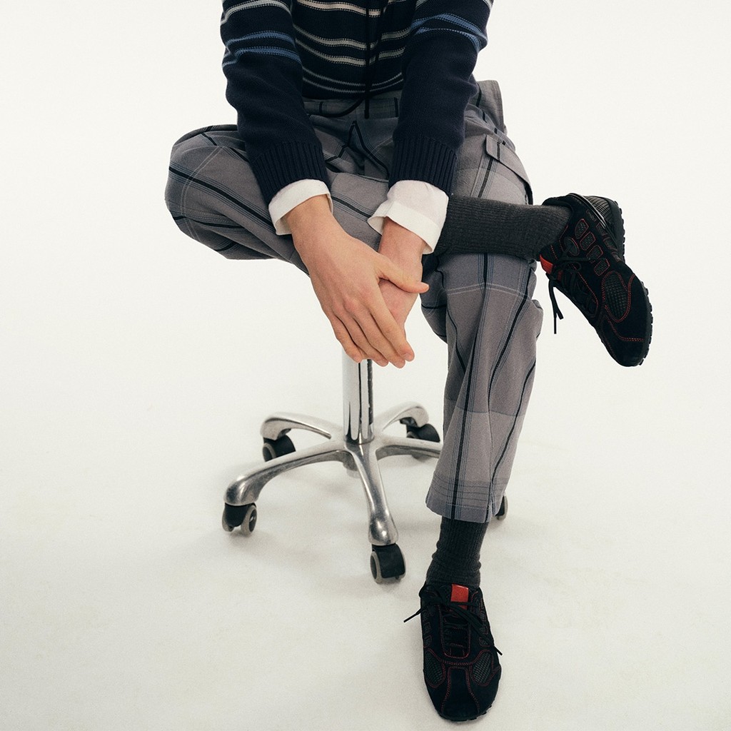 Vintage low top sneakers ARCHIVE SNAKE MAN Black - image number 1 | GEOX